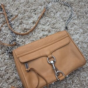 Michael Kors Tan Leather Crossbody Bag